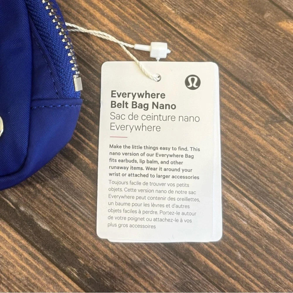 NWT Lululemon Everywhere Belt Bag Nano In Riverside